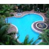veranda at plantation overlooking pool